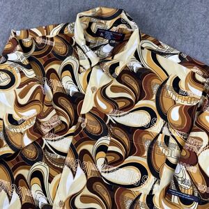 Vintage Southpole Men XL Button Up Shirt All Over Skate Hip Hop Gift Pinkman Y2K